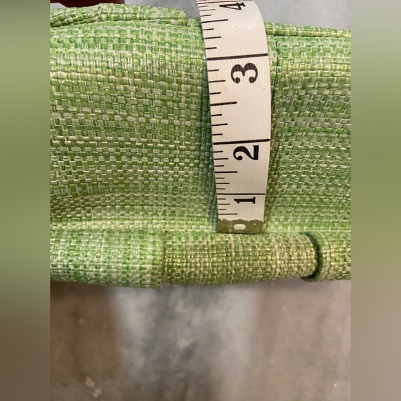 Francesca’s Florence Pleated Wood Frame Clutch Interior Pocket - Picture 12 of 12